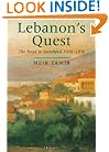 Lebanon's Quest : The Road to Statehood, 1926-1939