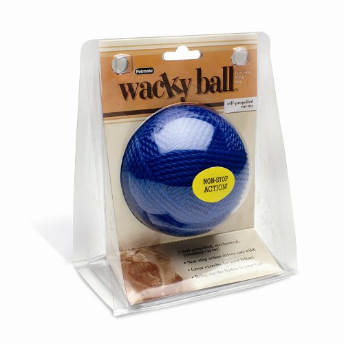 Booda Wacky Cat Yarn Ball Interactive Cat Toy