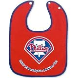 Philadelphia Phillies 2-Tone Snap Baby Bib