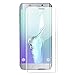Galaxy S6 Edge Screen Protector, Aduro SHATTERGUARDZ Tempered Glass Screen Protector Ballistic Premium High HD Clarity for Samsung Galaxy S6 Edge