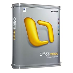 Click here to buy Microsoft Office 2004 for Mac Standard [OLD VERSION] by Microsoft.