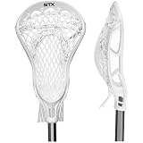STX Profile Strung Lacrosse Head (White)