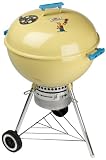 Weber 758098 22-1/2-Inch One-Touch Gold Charcoal Kettle--The Simpsons 10th Anniversary Limited Edition Grill