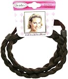Braidies Thick Braided Headband Medium Brown