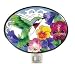 Morning Song Bird Stained Glass Hand Painted Nightlight