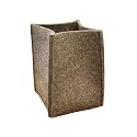 Gray Felt Storage Basket 4" Wide X 4" Long X 6" High