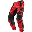Fox Racing 180 Race Youth Boys Dirt Bike Motorcycle Pants w/ Free B&F Heart Sticker Bundle - Red