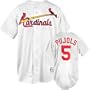 Albert Pujols White Majestic Home Replica St. Louis Cardinals Jersey