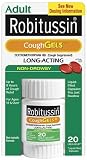 Robitussin CoughGels, Liqui-gels 20 ea