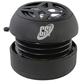 GSI Super Quality Mini Hamburger Capsule Speaker - for iPod/MP3/MP4/Computer/Laptop/Notebook/Audio/Gaming-Devices/PDA - Black