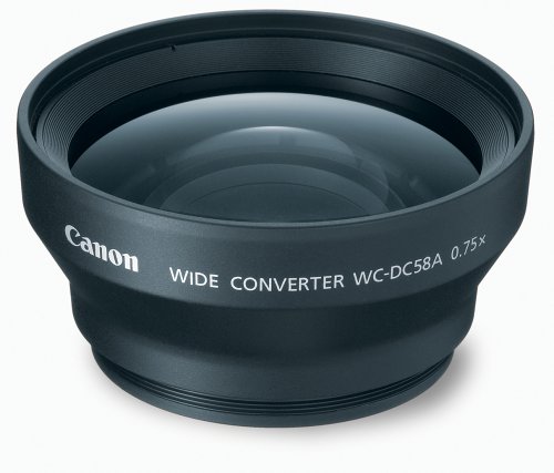 Canon WC-DC58A Wide Converter Lens for the S5 IS, S3 IS & S2 IS Digital Camera