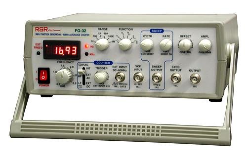 Function Generator RSR 3 MHz Sweep Function Generator Function Generator RSR 3 MHz Sweep Function Generator