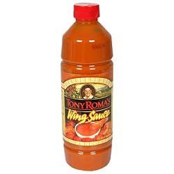 Tony Roma's Wing Sauce, 17-Ounce Unit (Pack of 6)