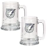 Tampa Bay Lightning Set of 2 Beer Mugs