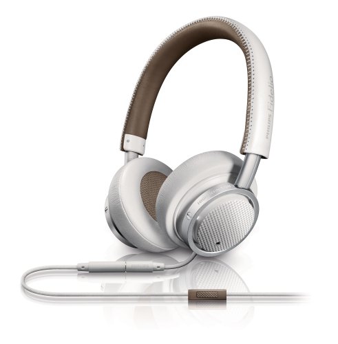 Philips M1WT/28 Philips Fidelio On-ear Headband Headset White On Sale