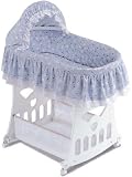 Review Badger Basket 0854T / Badger Basket Moon and Star Portable Baby Bassinet 'n Cradle with Toybox Base