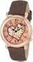 Stuhrling Original Women's 109.1245E14 Cupid II Rose-Tone Brown Leather Watch