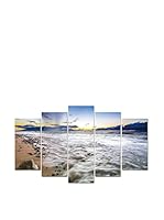 Wall Decor Fotocuadro 5 Piezas Pirámide Prettysea
