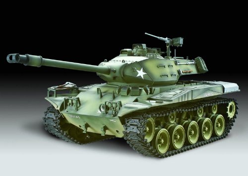 1/16 Scale Radio Remote Control U.S M41A3 Walker Bulldog Battle Tank with Smoke & Sound Custom Paint
