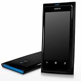BoxWave Tuxedo SuitUp Nokia Lumia 800 Case, Glossy Black TPU Gel Skin Case for Nokia Lumia 800
