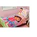 Dora the Explorer and Boots 4pc Satin Toddler Bedding Set