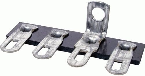 Terminal Strip - 4 Lug, 2nd Lug Common, Horizontal, Pack of 5