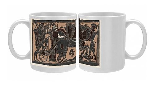Best Cheap Photo Mugs of Ancient Greek Battle from Mary Evans