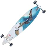 Original Pintail 43 w/Original Trucks and Kryptonics Route 70 Red Wheels Complete Longboard Skateboard