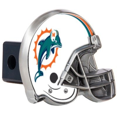 NFL Miami Dolphins Metal Helmet Trailer Hitch Cover