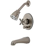KINGSTON BRASS VB86950ZX Millennium Tub and Shower Faucet, Oil Rubbed Bronze [並行輸入品]