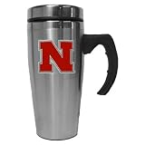 Nebraska Cornhuskers NCAA Stainless Steel Contemporary Travel Mug