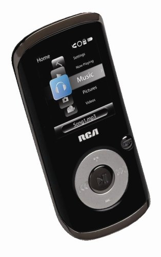 Electronics: RCA Opal 8 GB Video MP3 player with 1.8 inch Display, FM Radio, and Voice Recording Black
