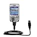 Classic Straight USB Cable for the PalmOne Treo 750v with Power Hot Sync and Charge capabilities - Gomadic Brand w/ TipExchange Technology