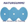 IKEA Wannenmatte "Patrull" Duscheinlage aus NATURGUMMI in BLAU - 78x40cm