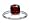 1.85 cttw Zoe R(tm) Genuine Garnet 7mm Cushion Cut Solitaire Engagement Ring in 10 kt White Gold Size 5