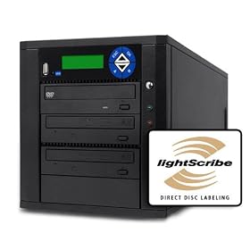 SPARTAN Duo Light-Scribe 2 Target DVD/CD Tower Duplicaotor D02-SDSP-L