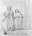 Rembrandt Harmensz. van Rijn (David learns that his command disregarded Uria) Art Poster Print - 11 X 17