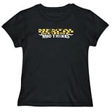 T-Shirt Womens Black " Mental Health Nurse who thinks " Occupations Large