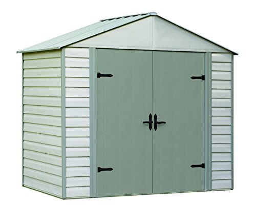 Arrow Shed Viking Vinyl Coated Steel Shed, 8" x 5" | Lawn and Garden ...