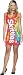 Skittles Tank Dress Adult Halloween Costume (One Size Fits Most Adults)