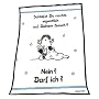Herding, 717247036 Decke Sheepworld "Schl�fst du nachts eigentlich auf deinem Bauch", 150/200 cm
