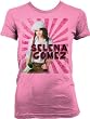 SELENA GOMEZ T-SHIRTS - OFFICIAL SELENA GOMEZ PINK GIRLY TEE - ALEX RUSSO SHIRTS