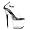 Clear/Black Heel