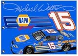 Michael Waltrip Nascar Flag
