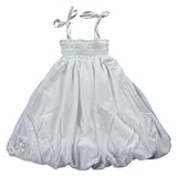 Mish - Infant Girls Bubble Sundress, White (Size 12Months)