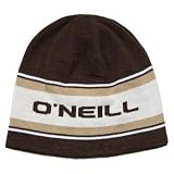 ONeill Volumes Brown-Tan Reversible Beanie