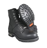Mens Vigilant Classic Logger Inside Zipper Boot