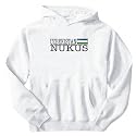 Sweatshirt White Elegant Flag " Nukus " Uzbekistan City