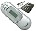 512MB Techsplosion MP3 Player & In Car Cassette Adapter (Sassy Silver)