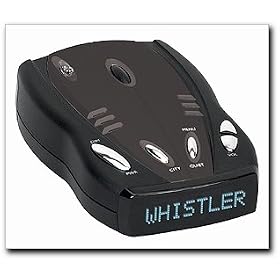 Whistler Laser-Radar Detector with Auto Dim Feature - Intelli-Cord Ready by Whistler Radar